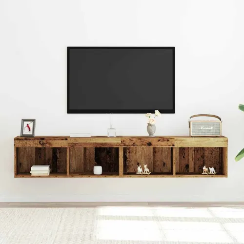 Set TV komoda 2 kom. Staro drvo Konstruirano drvo - Staro drvo 80 cm 2 Cijena
