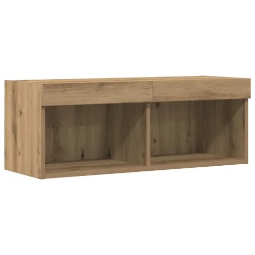 Set TV komoda 80 x 30 x 30 cm hrast artisan Konstruirano drvo - hrast artisan 80 cm 1 Cijena