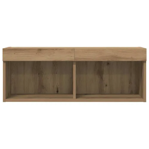 Set TV komoda 80 x 30 x 30 cm hrast artisan Konstruirano drvo - hrast artisan 80 cm 1 Cijena
