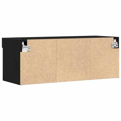 Set TV komoda 2 kom. Crni hrast Konstruirano drvo - Crni hrast 80 cm 2 Cijena