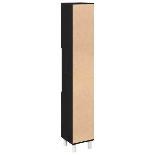 Kupaonski ormar Crni hrast 30 x 30 x 179 cm Konstruirano drvo - Crni hrast Cijena