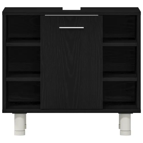 Kupaonski ormar Crni hrast 60 x 32 x 54 cm Konstruirano drvo - Crni hrast Cijena