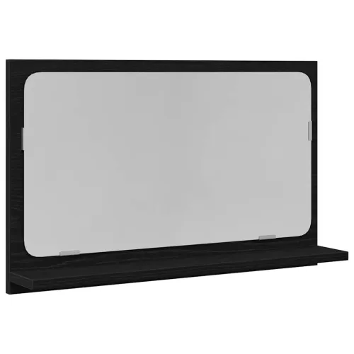 Ogledalo Polica Crni hrast 60 x 10,5 x 37 cm Konstruirano drvo - Crni hrast 60 x 10,5 x 37 cm Cijena