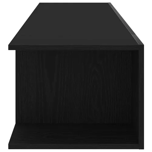 TV ormar 135 x 39 x 30 cm Crni hrast Konstruirano drvo - Crni hrast Cijena