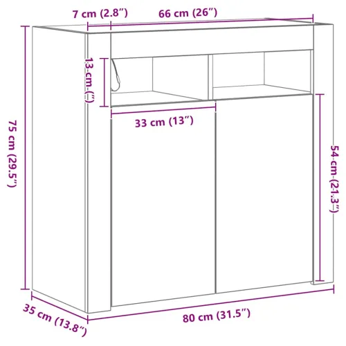 Kreveta Crni hrast 80 x 35 x 75 cm Konstruirano drvo - Crni hrast 80 x 35 x 75 cm Cijena