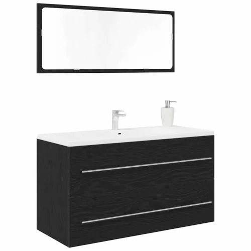 Ormarić za sudoper Crni hrast 90 x 45 x 1.5 cm - Crni hrast Cijena