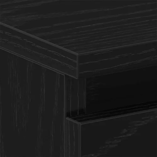 Noćni ormar Crni hrast 40 x 30 x 39 cm Konstruirano drvo - Crni hrast 1 Cijena