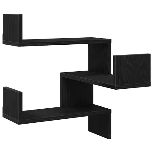 Zidna polica Zidna montaža Crni hrast 40 x 40 x 49,5 cm - Crni hrast 1 Cijena