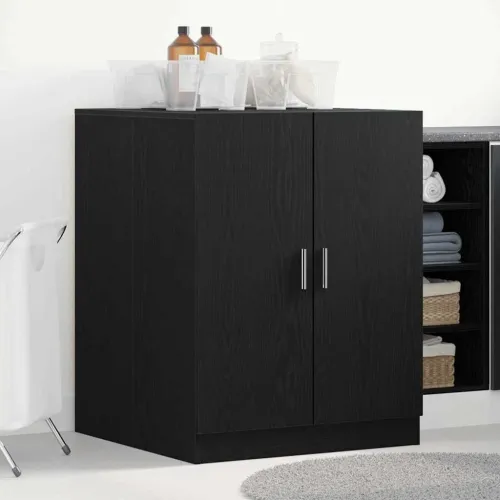 Ormar za perilicu rublja Crni hrast 70,5 x 71,5 x 91,5 cm - Crni hrast Cijena