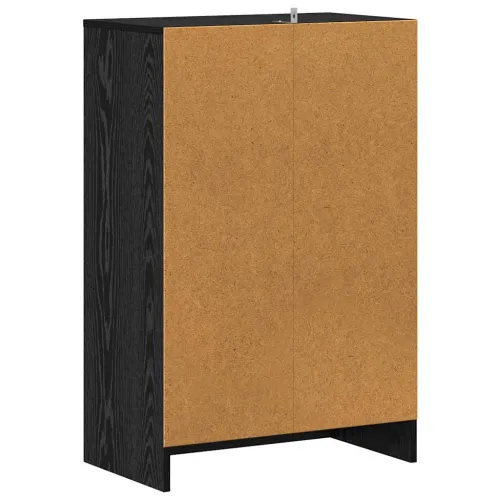 Ormar za cipele 60 x 35 x 92 cm Konstruirano drvo Crni hrast - Crni hrast 60 x 35 x 92 cm shoe cabinet without door Cijena