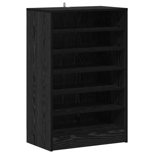 Ormar za cipele 60 x 35 x 92 cm Konstruirano drvo Crni hrast - Crni hrast 60 x 35 x 92 cm shoe cabinet without door Cijena