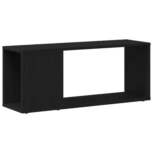 Set TV komoda 80 x 24 x 32 cm Crni hrast Konstruirano drvo - Crni hrast 80 x 24 x 32 cm Cijena
