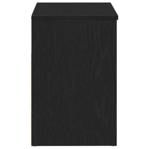 Klupa za cipele 60 x 30 x 45 cm Konstruirano drvo Crni hrast - Crni hrast 60 x 30 x 45 cm Cijena