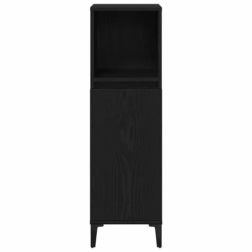 Kupaonski ormar Crni hrast 30 x 30 x 100 cm Konstruirano drvo - Crni hrast Cijena
