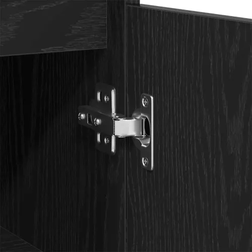 Kupaonski ormar Crni hrast 30 x 30 x 100 cm Konstruirano drvo - Crni hrast Cijena