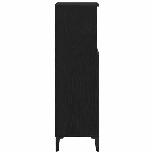 Kupaonski ormar Crni hrast 30 x 30 x 100 cm Konstruirano drvo - Crni hrast Cijena