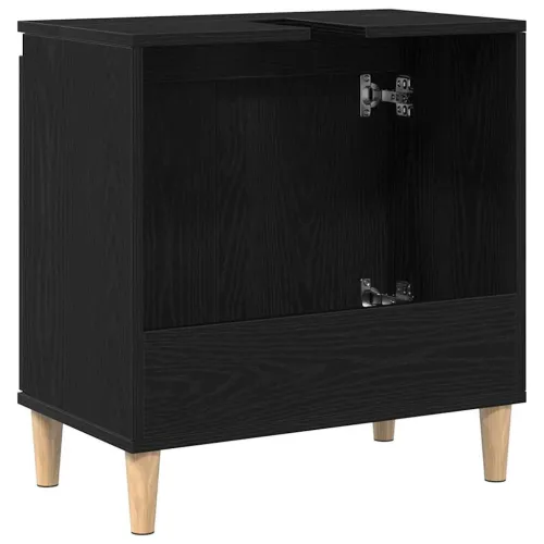 Kupaonski ormarić za sudoper Crni hrast 58 x 33 x 60 cm - Crni hrast Cijena