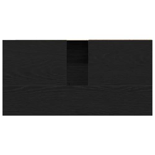 Kupaonski ormar Crni hrast 65 x 33 x 60 cm Konstruirano drvo - Crni hrast Cijena