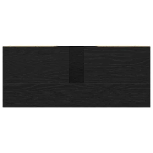 Kupaonski ormarić za sudoper Crni hrast 80 x 33 x 60 cm - Crni hrast Cijena