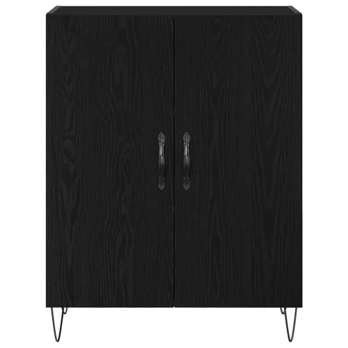 Kreveta Crni hrast 69,5 x 34 x 90 cm Konstruirano drvo - Crni hrast Cijena