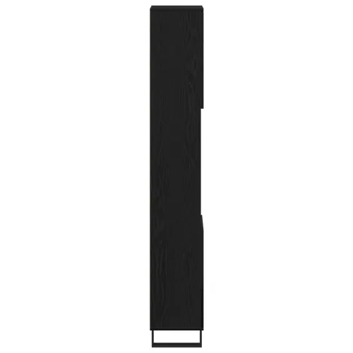 Kupaonski ormar Crni hrast 30 x 30 x 190 cm Konstruirano drvo - Crni hrast Cijena