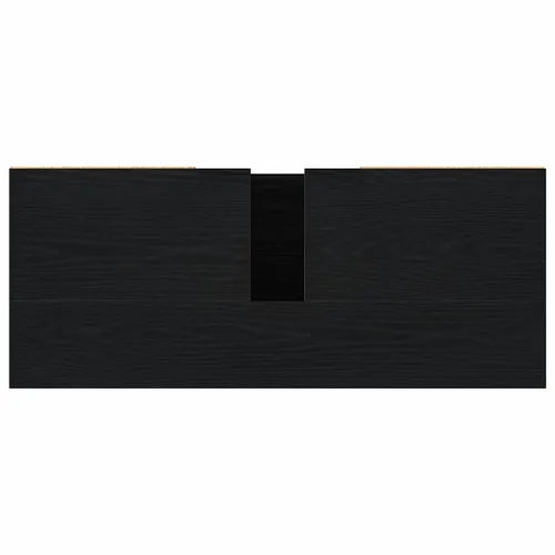 Kupaonski ormar Crni hrast 80 x 33 x 60 cm Konstruirano drvo - Crni hrast Cijena