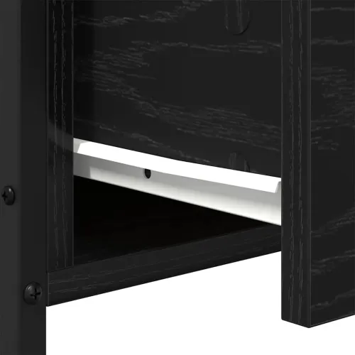Noćni ormar Crni hrast 34 x 35,5 x 70 cm Konstruirano drvo - Crni hrast 1 Cijena