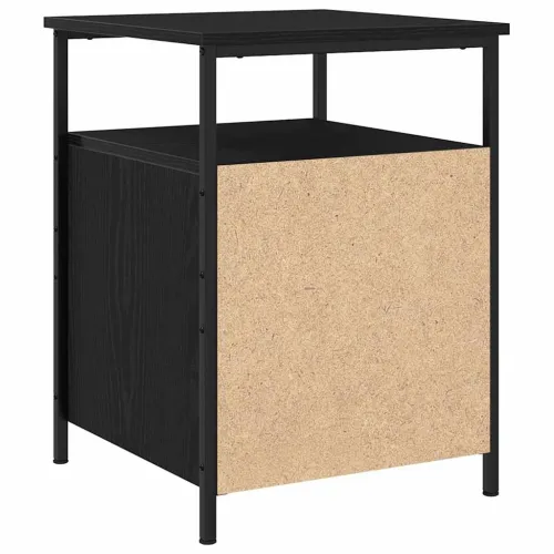Noćni ormar Crni hrast 34 x 35,5 x 50 cm Konstruirano drvo - Crni hrast 1 Cijena