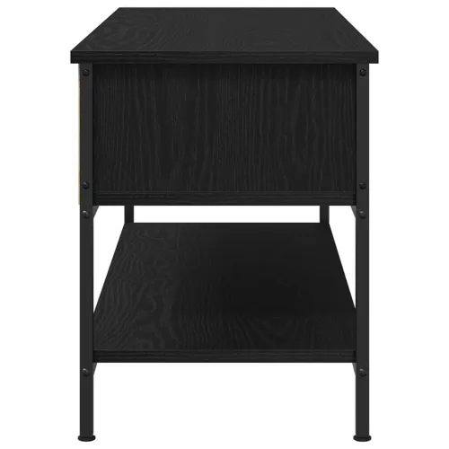 Set TV komoda 100 x 35 x 45 cm Crni hrast Konstruirano drvo - Crni hrast Cijena