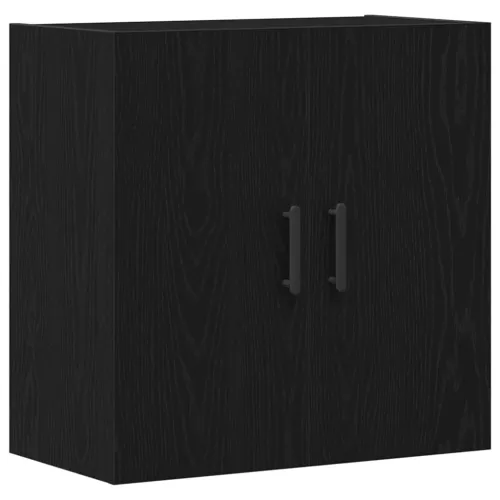 Kabinetski zidni 60 x 31 x 60 cm Konstruirano drvo Crni hrast - Crni hrast Cijena