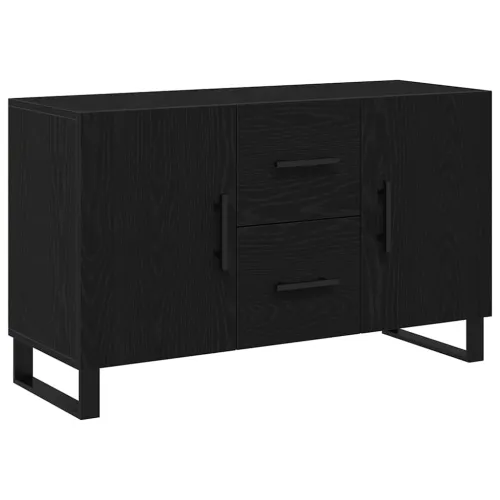 Kreveta Crni hrast 100 x 36 x 60 cm Konstruirano drvo - Crni hrast Cijena