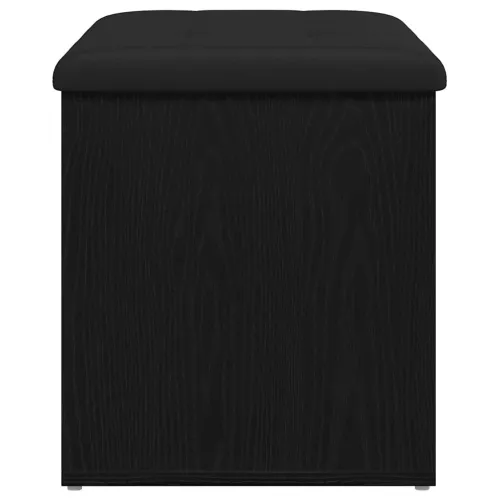Klupa za pohranu Crni hrast 62 x 42 x 45 cm Konstruirano drvo - Crni hrast 62 x 42 x 45 cm Cijena
