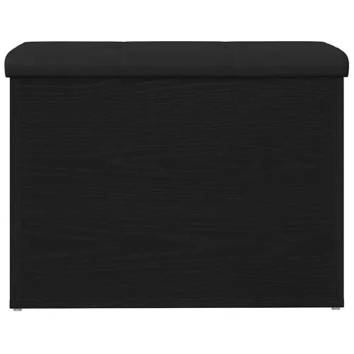 Klupa za pohranu Crni hrast 62 x 42 x 45 cm Konstruirano drvo - Crni hrast 62 x 42 x 45 cm Cijena