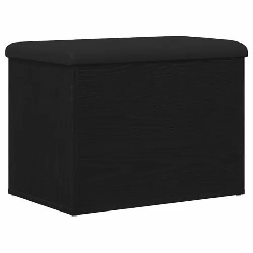 Klupa za pohranu Crni hrast 62 x 42 x 45 cm Konstruirano drvo - Crni hrast 62 x 42 x 45 cm Cijena