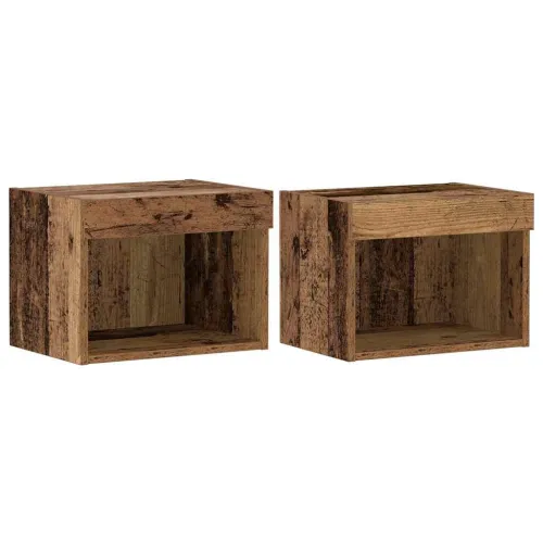Set TV komoda 2 kom. Staro drvo Konstruirano drvo - Staro drvo 40 cm 2 Cijena