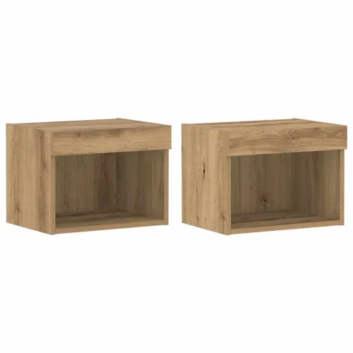 Set TV komoda 2 kom. Umjetnički hrast Konstruirano drvo - hrast artisan 40 cm 2 Cijena