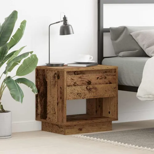 Noćni ormarić Staro drvo 45 x 34 x 44 cm Konstruirano drvo - Staro drvo 1 Cijena