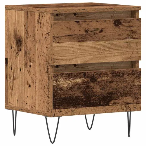Noćni ormar Staro drvo 40 x 35 x 50 cm Konstruirano drvo - Staro drvo 1 Cijena