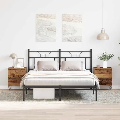 Noćni ormar 2 kom. Staro drvo 40 x 35 x 50 cm Konstruirano drvo - Staro drvo 2 Cijena