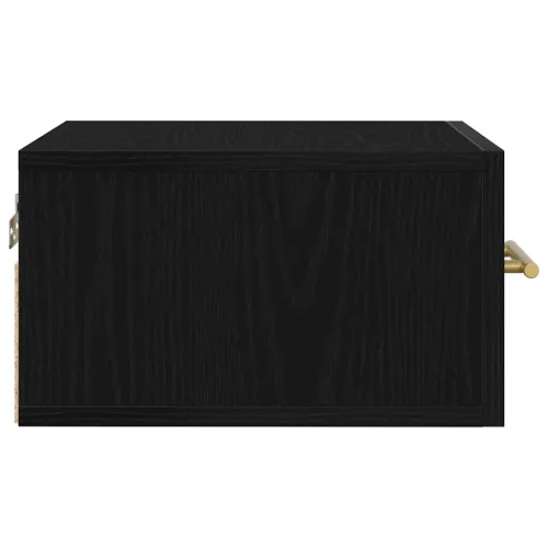 Noćni ormar 35 x 35 x 20 cm Konstruirano drvo Crni hrast - Crni hrast 1 Cijena