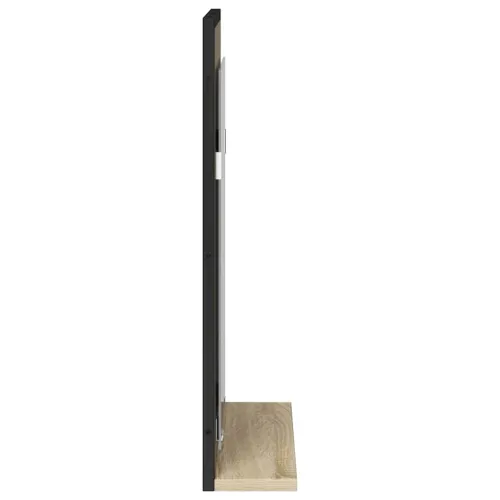 Zrcalo za kupaonicu s policom Zidne Crna 50 x 12 x 60 cm Cijena