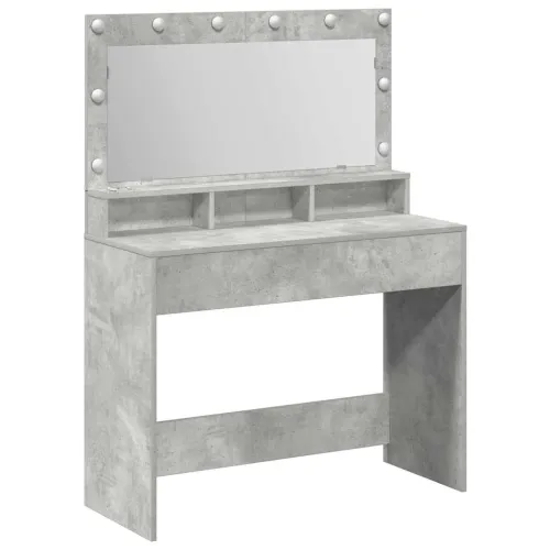 Toaletni stol Betonski sivi 100 x 41 x 135 cm Konstruirano drvo - 100 x 41 x 135 cm Betonska siva Cijena