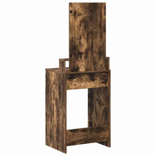Toaletni stol Dimljeni hrast 50 x 41 x 140 cm Konstruirano drvo - 50 x 41 x 140 cm Dimljeni hrast Cijena