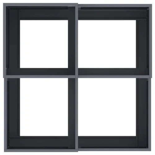 Vrtna saksija Antracit 80 x 80 x 48 cm Čelik - Antracit 80 x 80 x 48 cm Cijena