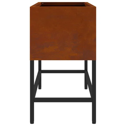 Povišeni Vrtni Planter Rđa 60 x 26 x 45 cm - Otporni čelik 60 x 26 x 45 cm Cijena