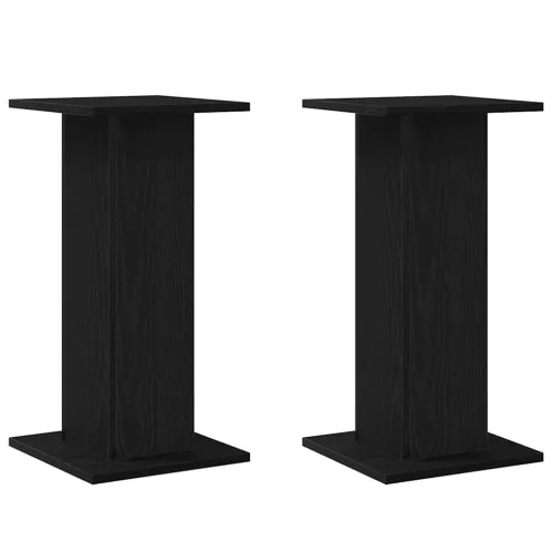 Stalak za zvučnike 2 kom. Crni hrast 30 x 30 x 60 cm - Crni hrast 30 x 30 x 60 cm Cijena