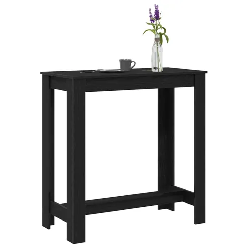 Stol za bar 102 x 50 x 103.5 cm Konstruirano drvo Crni hrast - Crni hrast 102 cm Cijena
