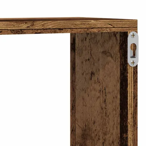 Police na zidu 4 kom. Staro drvo 80 x 15 x 26 cm - Staro drvo 80 x 15 x 26,5 cm 4 Cijena