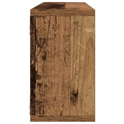 Police na zidu 4 kom. Staro drvo 80 x 15 x 26 cm - Staro drvo 80 x 15 x 26,5 cm 4 Cijena