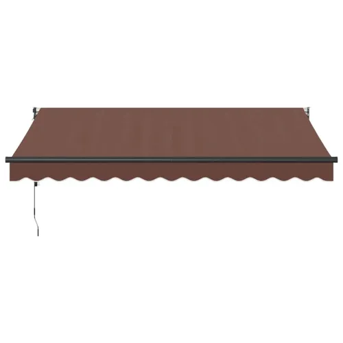 Tenda na automatsko uvlačenje smeđa 350 x 250 cm - Smeđa 3,5 x 2,5 m s antracitnim okvirom Cijena